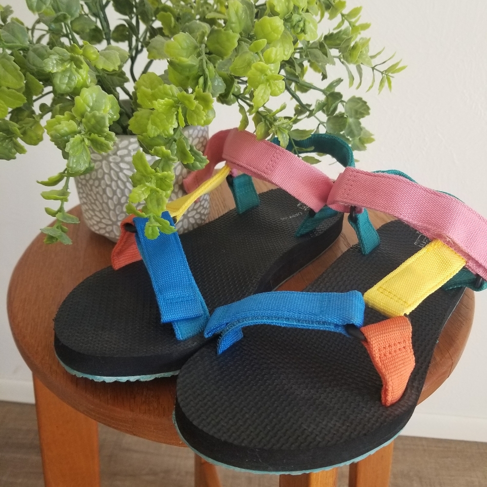 Colorful Strappy Sandals